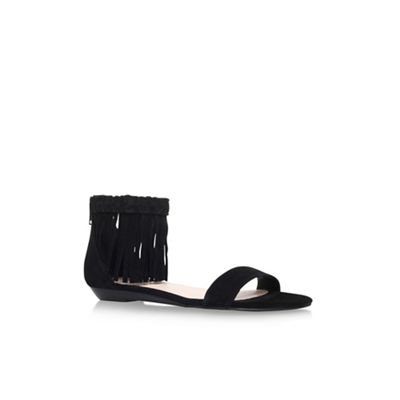 Nine West Black 'Wanderlust' flat sandal